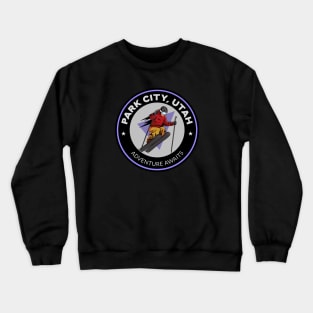 Park City, Utah Skiing Crewneck Sweatshirt